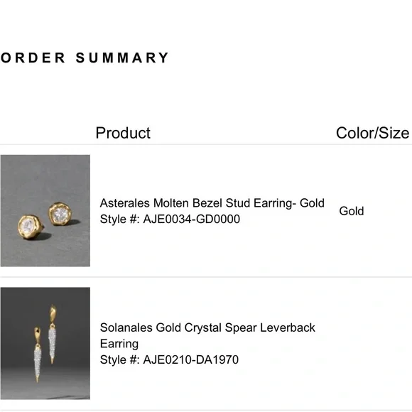 Alexis Bittar TWO pair earrings - Picture 4 of 7